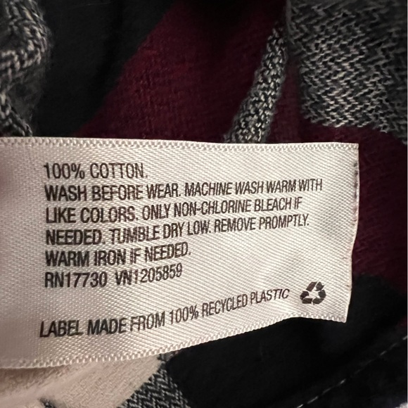 Goodfellow & Co. Plaid Button Down Shirt Size M - Picture 5 of 5